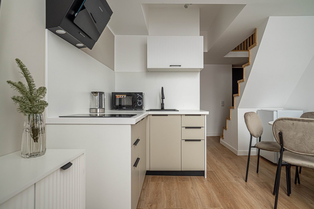 Студио (Двухуровневая четырехместная), Апартаменты RentalSPb Культ Отважных у Финского залива