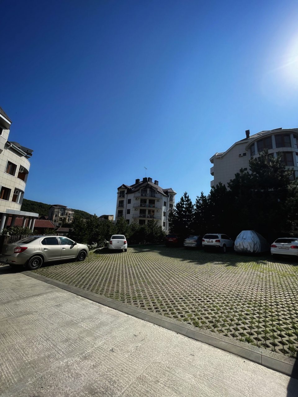 Апартаменты (С небольшим балконом. 3 минуты до Пляжа. Для троих.), Апартаменты Goodwill 3 минуты от моря