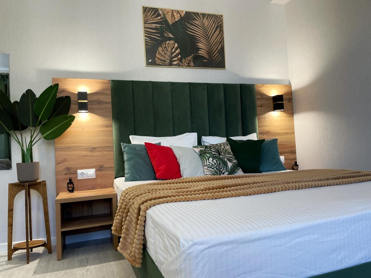 Двухместный (Апартаменты с видом на горы 3 минуты до моря), Апартаменты Goodwill 3 минуты от моря