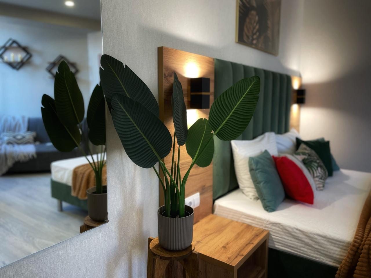 Двухместный (Апартаменты с видом на горы 3 минуты до моря), Апартаменты Goodwill 3 минуты от моря