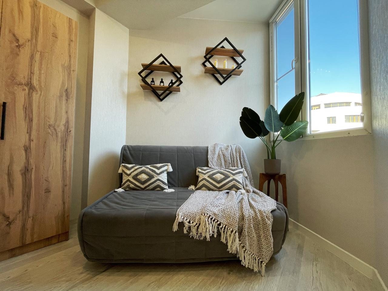 Двухместный (Апартаменты с видом на горы 3 минуты до моря), Апартаменты Goodwill 3 минуты от моря