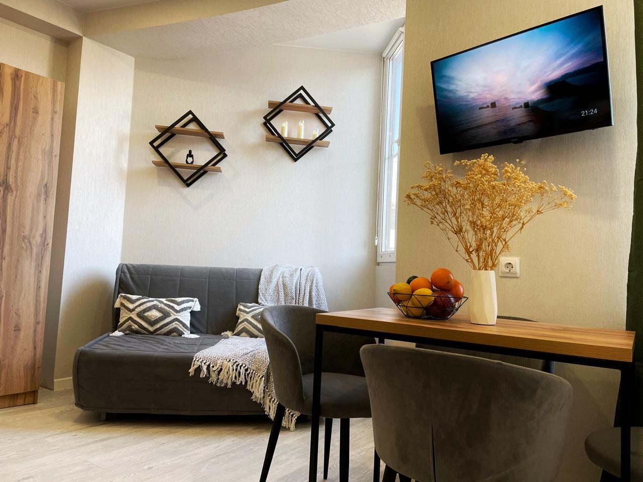 Двухместный (Апартаменты с видом на горы 3 минуты до моря), Апартаменты Goodwill 3 минуты от моря