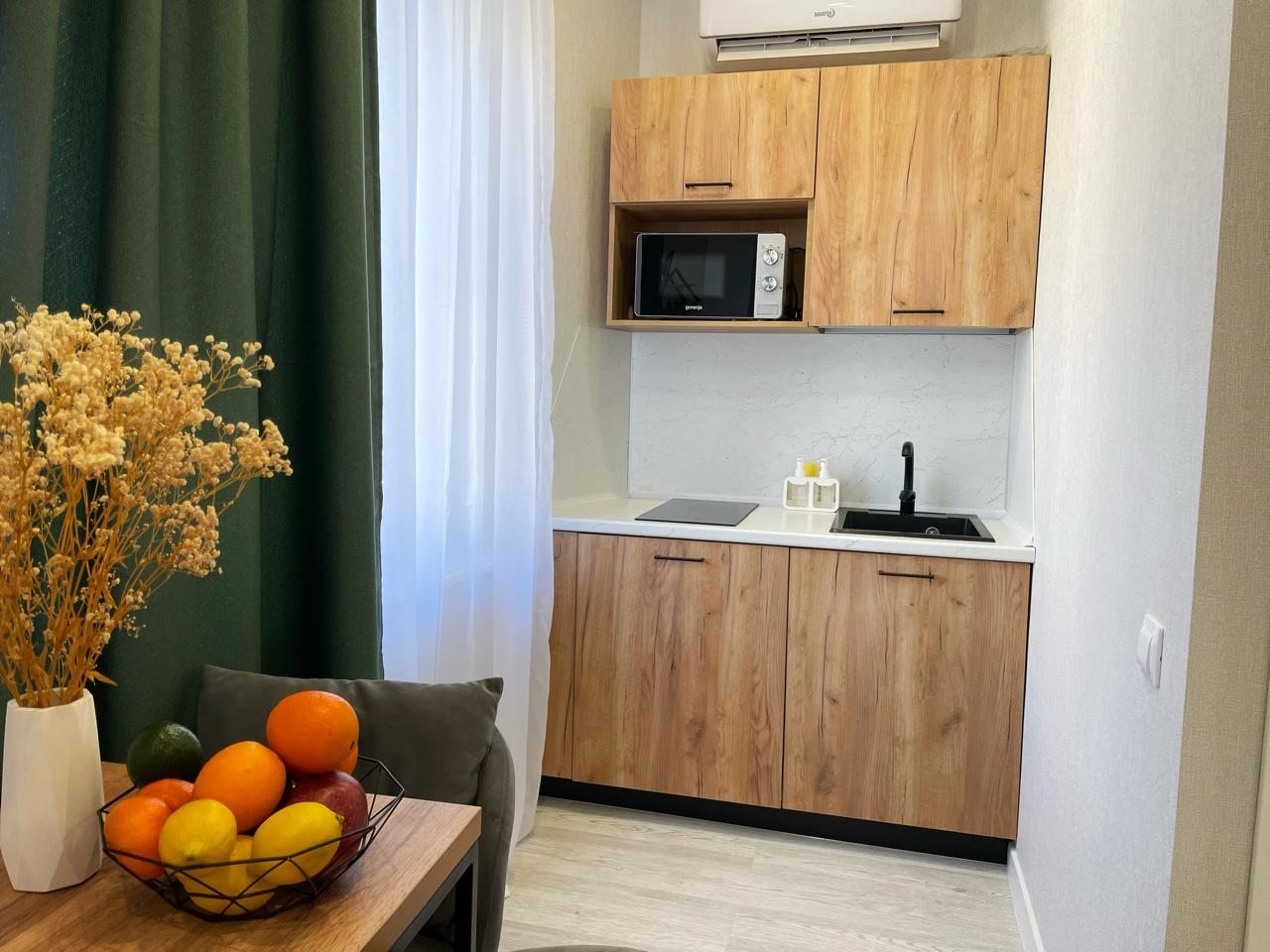 Двухместный (Апартаменты с видом на горы 3 минуты до моря), Апартаменты Goodwill 3 минуты от моря