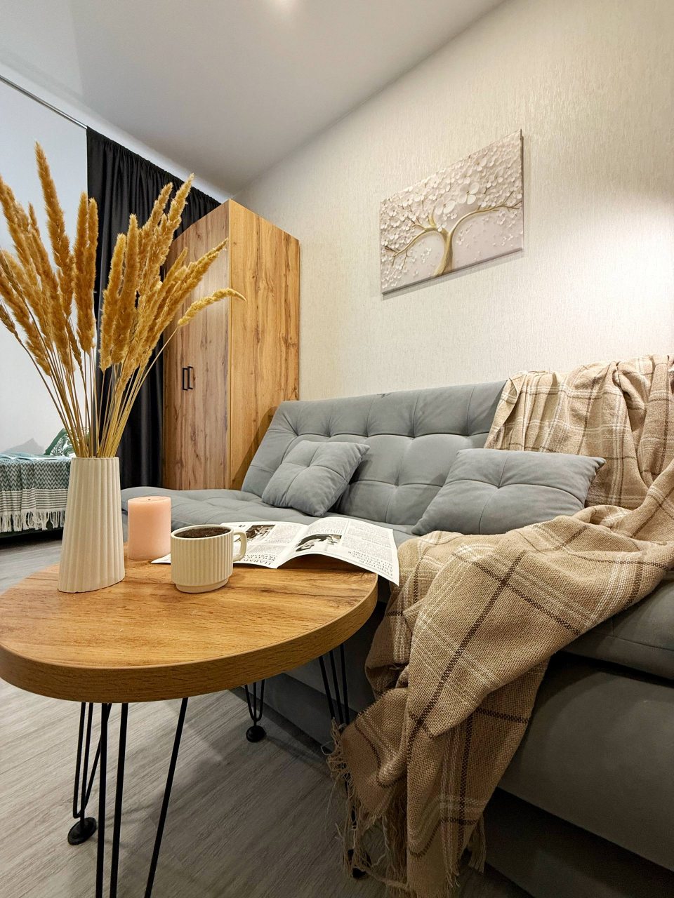 Апартаменты (С балконом. 3 минуты до пляжа. Для четверых), Апартаменты Goodwill 3 минуты от моря