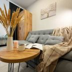 Апартаменты (С балконом. 3 минуты до пляжа. Для четверых), Апартаменты Goodwill 3 минуты от моря