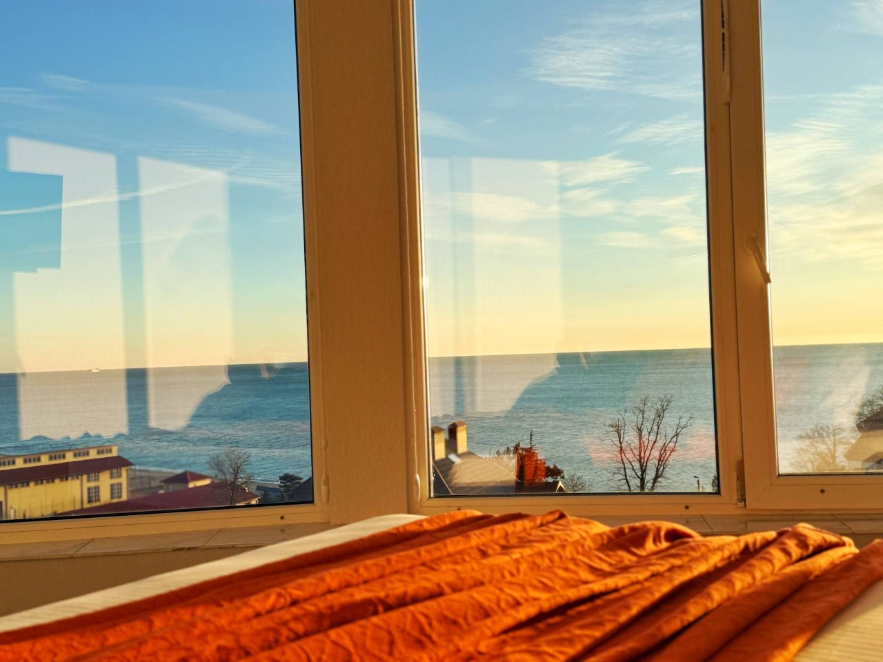 Апартаменты (С панорамой моря и гор. 3 минуты до пляжа), Апартаменты Goodwill 3 минуты от моря