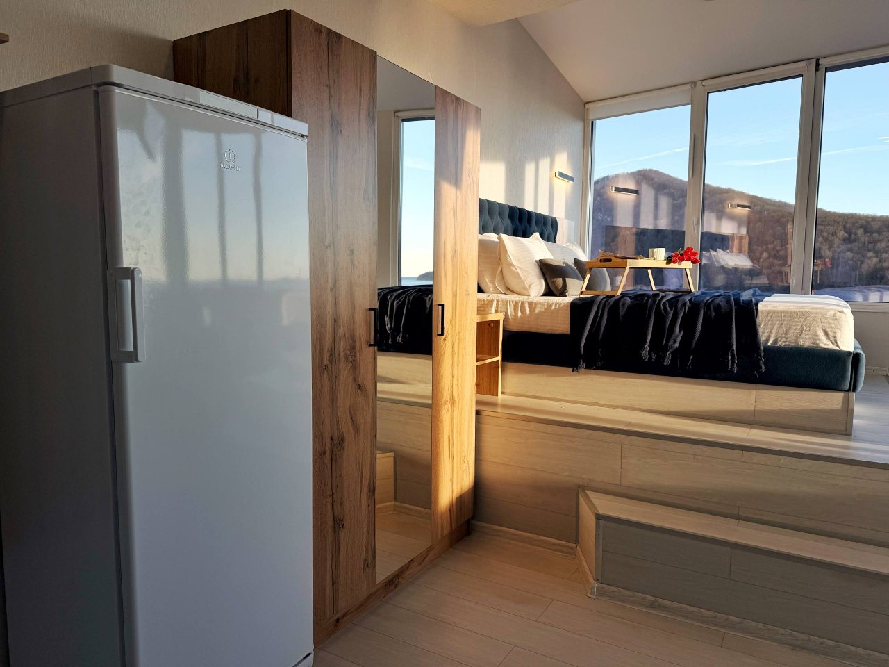 Апартаменты (С панорамой моря и гор. 3 минуты до пляжа), Апартаменты Goodwill 3 минуты от моря