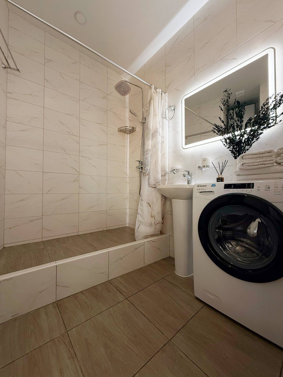 Апартаменты (С панорамой моря и гор. 3 минуты до пляжа), Апартаменты Goodwill 3 минуты от моря