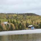 Вид на озеро Кислое, База отдыха КУСКАС