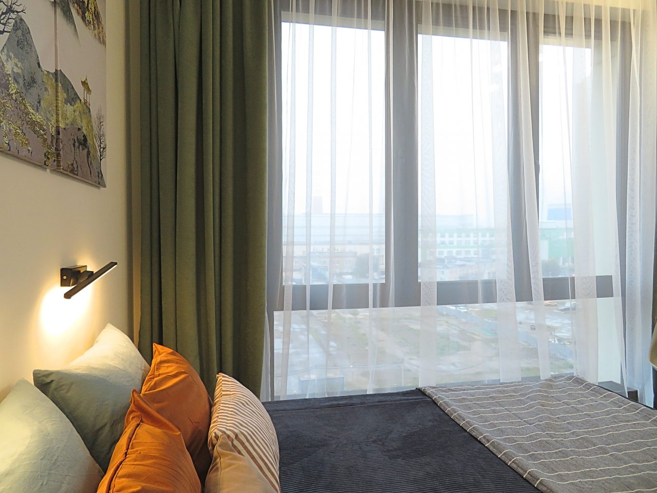 Двухместный (Новая студия рядом с метро), Апартаменты Новая студия рядом с метро