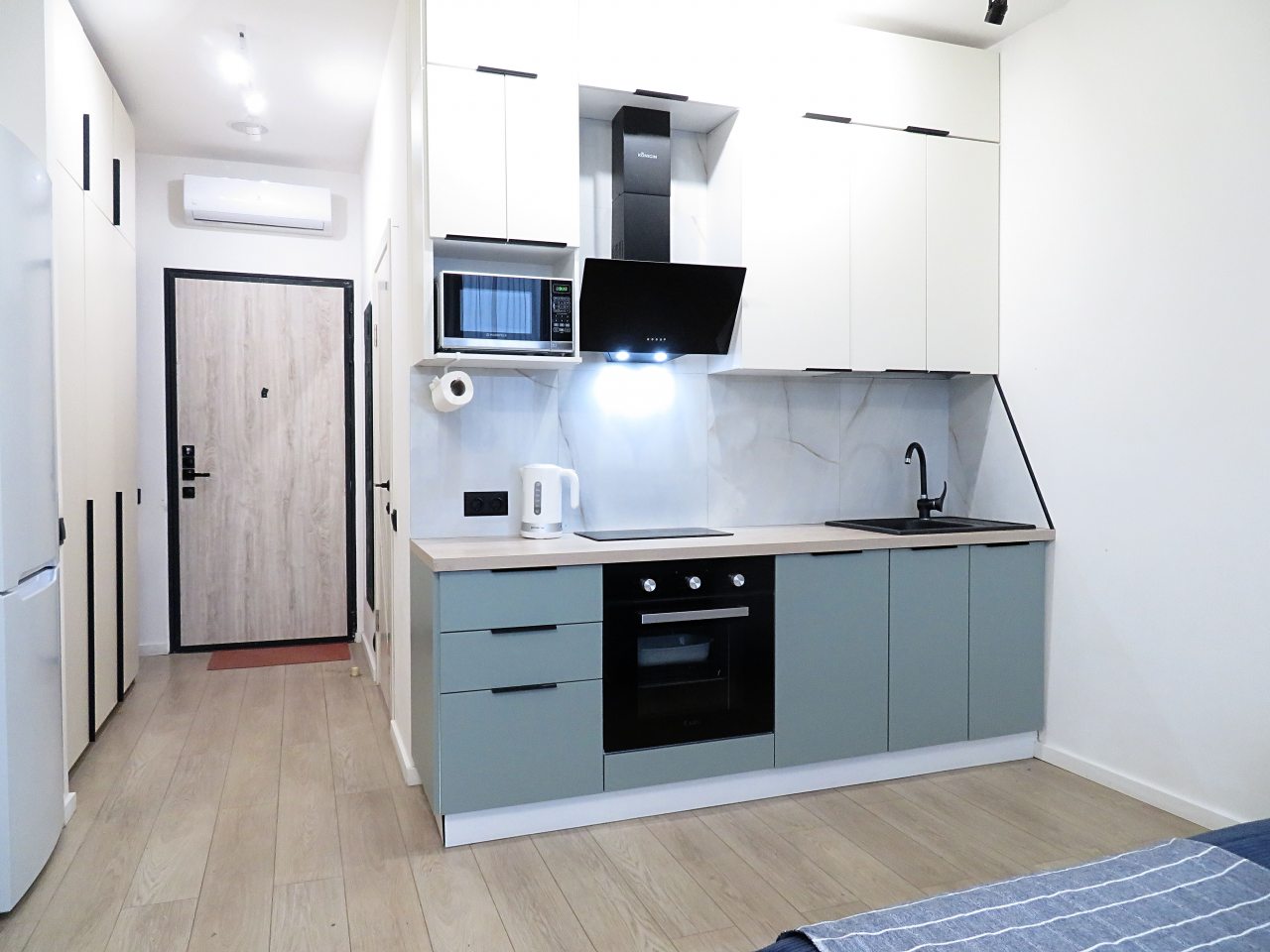 Двухместный (Новая студия рядом с метро), Апартаменты Новая студия рядом с метро