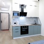 Кухня, Апартаменты Новая студия рядом с метро