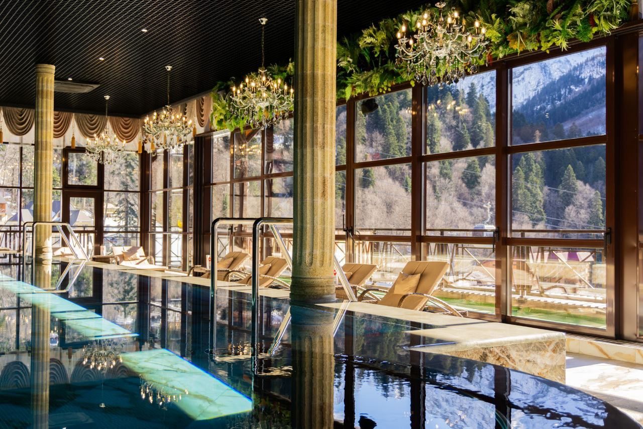 Апартаменты (Делюкс двухкомнатный без балкона 2 корпус), Спа-отель Mr. Amore