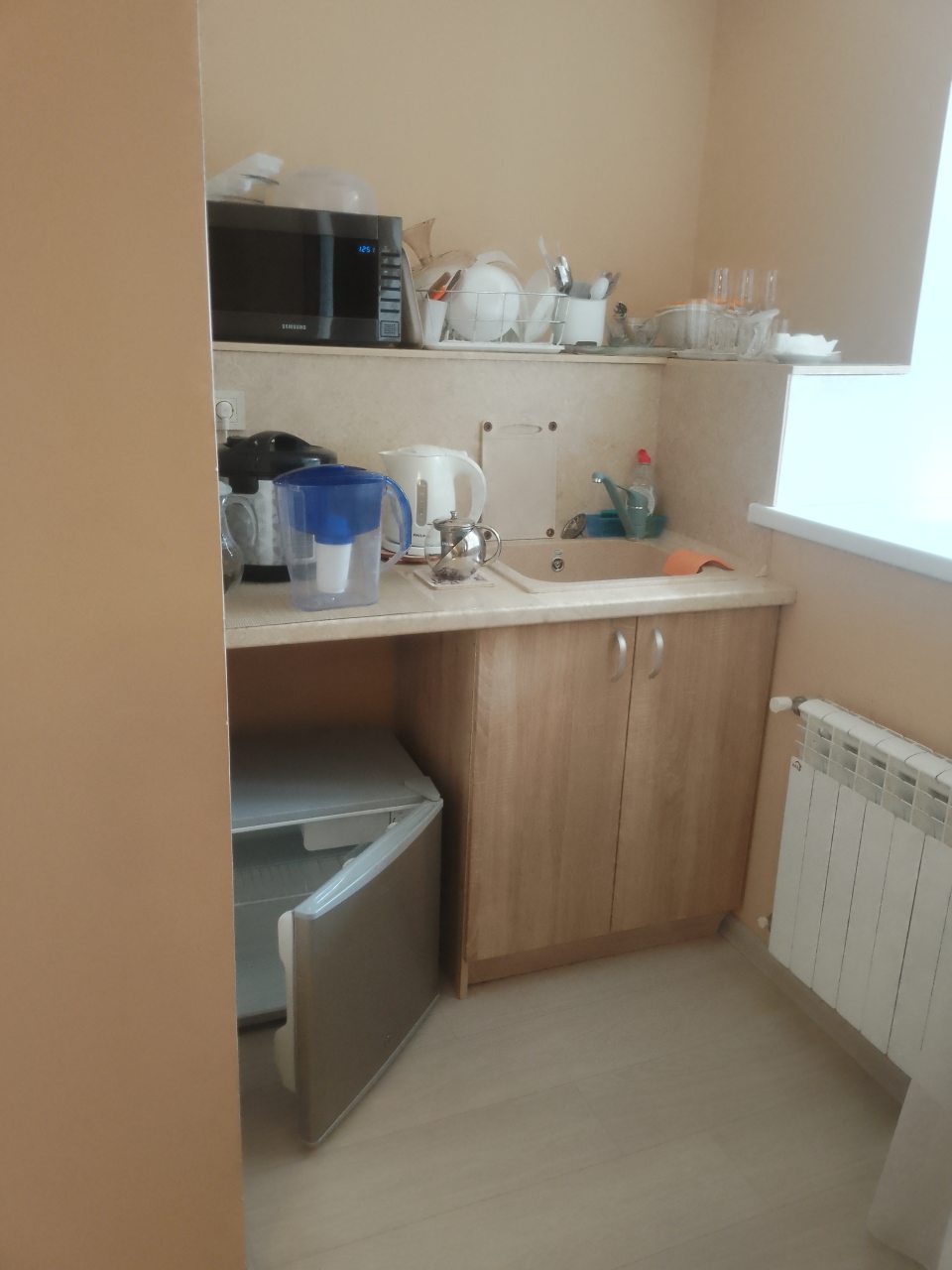 Двухместный (Полулюкс  с мини кухней 1 этаж), Апартаменты Каприз-Люкс