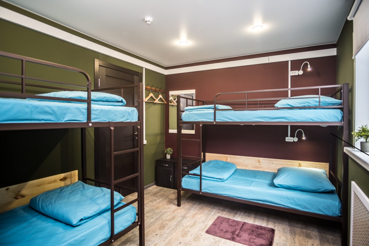 Двухместный, Green Hostel