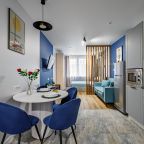 Апартаменты (Однокомнатная студия для 2 гостей (2+2)), Апартаменты MaxRealty24 Москва Летчика Осканова 6