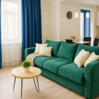 Двухместный (Панорама Уюта Новочебоксарск), Апартаменты Люксовые 4-местные