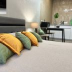 Двухместный (Студия с большой кроватью King Size и видом на Енисей 396), Апарт-отель Альянс