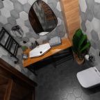 Шестиместный (Семейные апартаменты 105 м2 "Jail Apart" с двумя спальнями и двумя санузлами), Апартаменты Jail-Apart