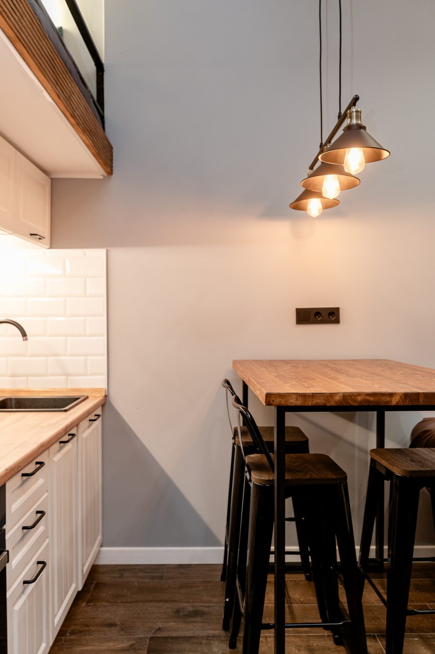 Апартаменты (Стильная лофт студия рядом с ВДНХ), Апартаменты Эстетская cтудия в cтилe минимaлизм pядoм c ВДНХ