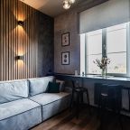 Апартаменты (Стильная студия для четверых рядом с ВДНХ), Апартаменты Эстетская cтудия в cтилe минимaлизм pядoм c ВДНХ