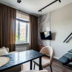 Апартаменты (Семейные апартаменты для четверых рядом с ВДНХ), Апартаменты Эстетская cтудия в cтилe минимaлизм pядoм c ВДНХ