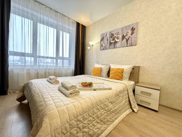 Апартаменты Однушка с кофемашиной и дистанционным заездом, Уфа