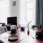 Кухня в номере, 3 комнатные апартаменты на Фонтанке 39