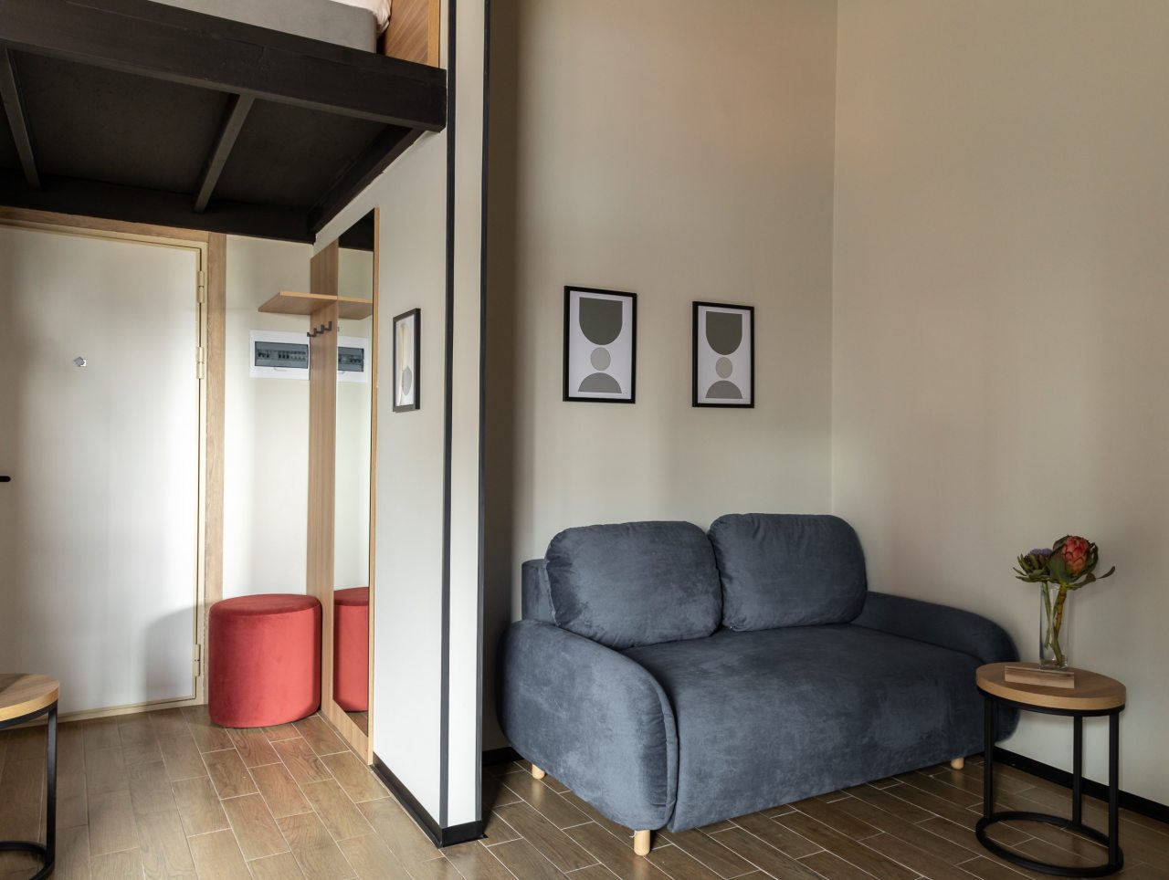 Трёхместный и более (Улучшенный двухуровневый), Отель IDERA