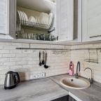 Апартаменты (Молодогвардейская улица, 1к1. Однокомнатные для 4 гостей (2+2)), Апартаменты MaxRealty24 Москва Кастанаевская дом 43 к 2