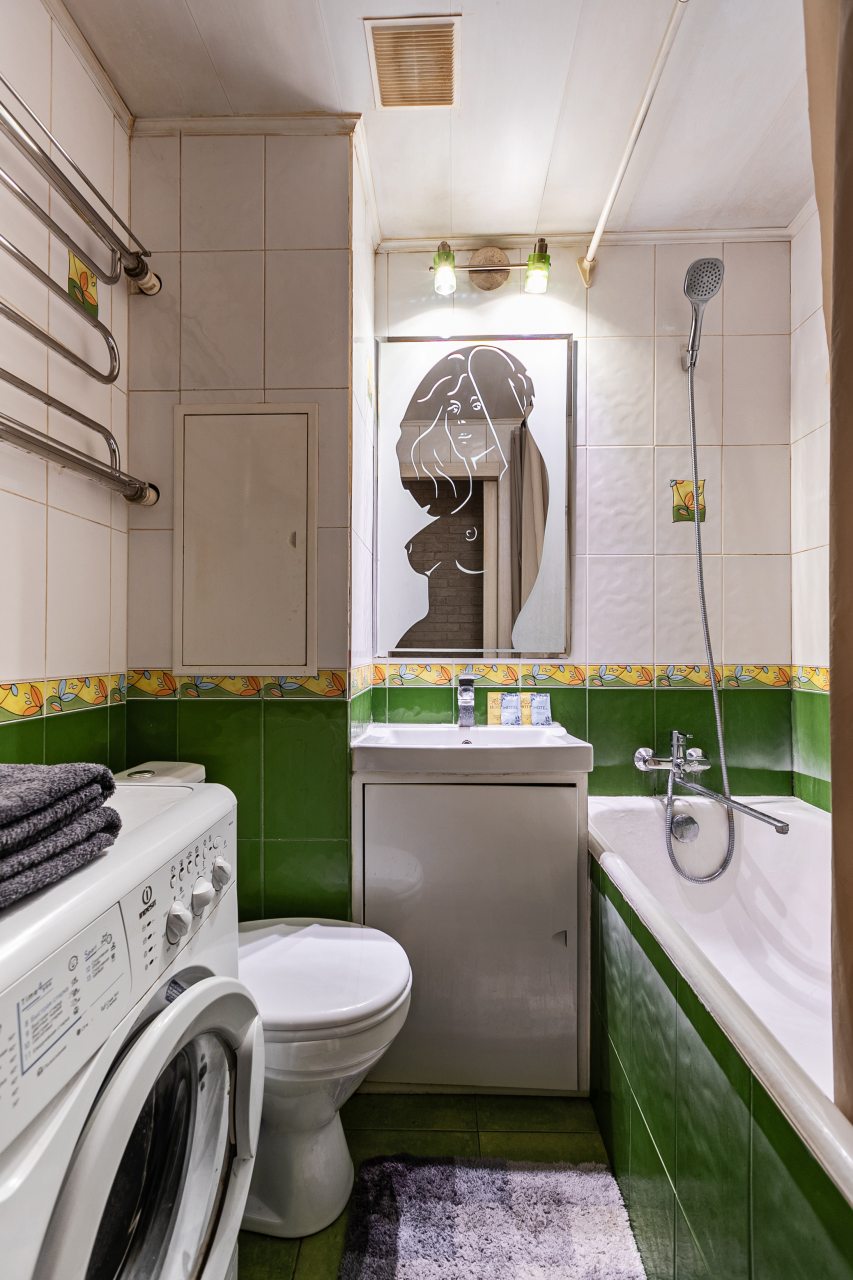 Апартаменты (Молодогвардейская улица, 1к1. Однокомнатные для 4 гостей (2+2)), Апартаменты MaxRealty24 Москва Кастанаевская дом 43 к 2