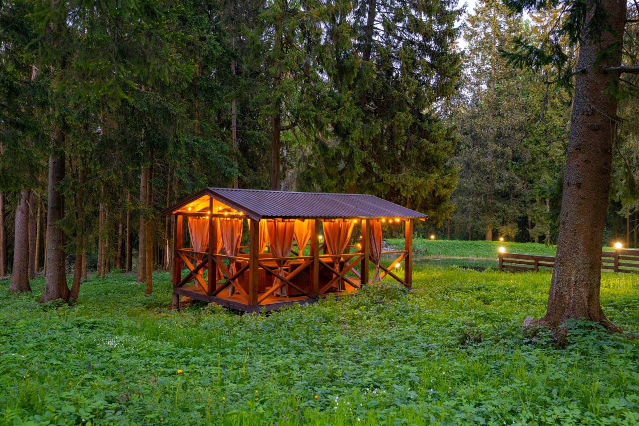 Аренда уличных беседок, Дом отдыха Belikovo Club House