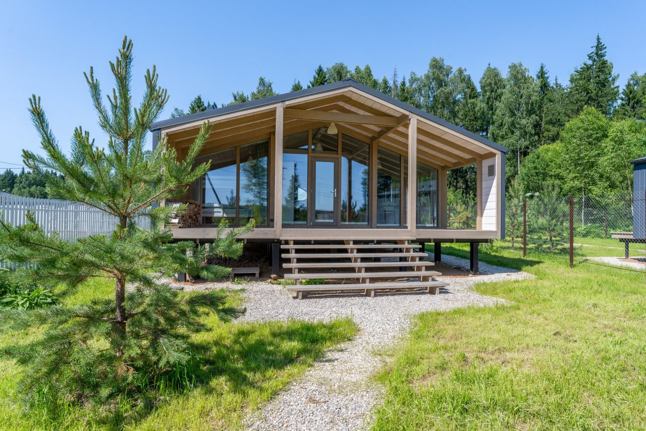 Индукционная плита и зона барбекю, Гостевой дом У воды Green House