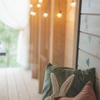 Вид из окна детской ( спальня 3)