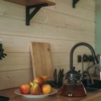 Индукционная плита и зона барбекю, Гостевой дом У воды Green House