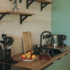 Индукционная плита и зона барбекю, Гостевой дом У воды Green House