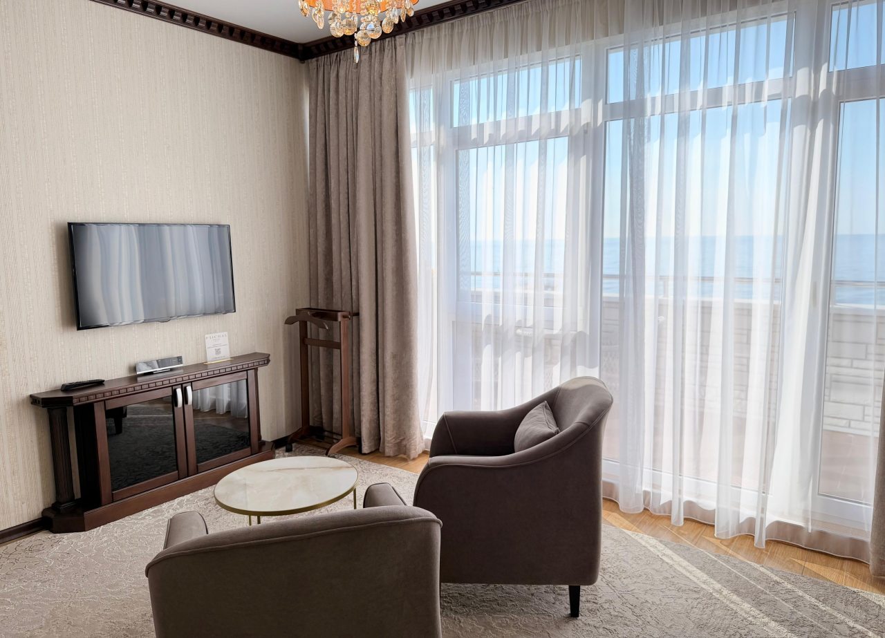 Студио (Студио с прямым видом на море и с терассой), Отель Причал