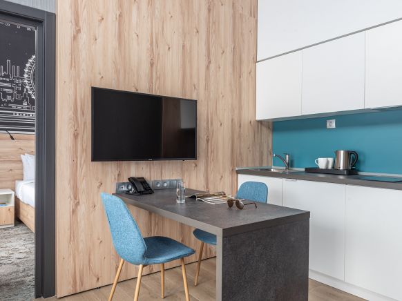 Фотография номера апарт отеля Cosmos Stay Moscow Profsoyuznaya Hotel 3*