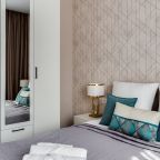 Трёхместный и более (Стильная однокомнатная квартира), Апартаменты ApartsLounge
