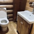 Дом (Дом из сруба №1 с камином и баней для 6 гостей), База отдыха Ранчо