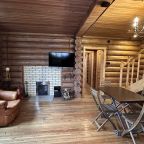 Дом (Дом из сруба №1 с камином и баней для 6 гостей), База отдыха Ранчо