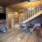 Дом (Дом из сруба №1 с камином и баней для 6 гостей), База отдыха Ранчо