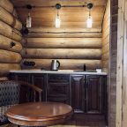 Дом (Дом из сруба №1 с камином и баней для 6 гостей), База отдыха Ранчо