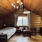 Дом (Дом из сруба №1 с камином и баней для 6 гостей), База отдыха Ранчо