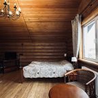 Дом (Дом из сруба №1 с камином и баней для 6 гостей), База отдыха Ранчо