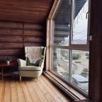 Дом (Дом из сруба №1 с камином и баней для 6 гостей), База отдыха Ранчо