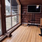 Дом (Дом из сруба №1 с камином и баней для 6 гостей), База отдыха Ранчо