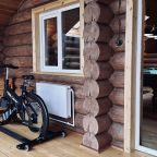 Дом (Дом из сруба №1 с камином и баней для 6 гостей), База отдыха Ранчо