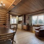 Дом (Дом из сруба №1 с камином и баней для 6 гостей), База отдыха Ранчо