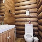 Дом (Дом из сруба №1 с камином и баней для 6 гостей), База отдыха Ранчо